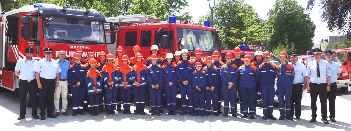 Kreisfeuerwehrverband Kronach E.V. - Jugendflamme St. II, Teuschnitz